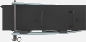 Hillaero CENTRIMAG FAA certified Mount for your Air Ambulance Airmed Helicopter or Fixed Wing Aircraft WITH UNITS FRONT